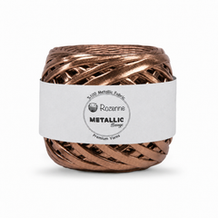 Rozenne Metallic Breeze Glitter Yarn 5008 Bronze Main Photo Rozenneyarns.com