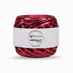 Rozenne Metallic Breeze Glitter Yarn 5013 Wine Red Main Photo