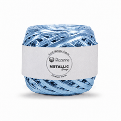Rozenne Metallic Breeze Glitter Yarn 5017 Ice Blue Main Photo