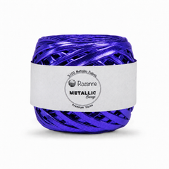 Rozenne Metallic Breeze Glitter Yarn 5019 Navy Blue Main Photo