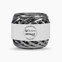 Rozenne Metallic Breeze Glitter Yarn 5024 Gray Main Photo