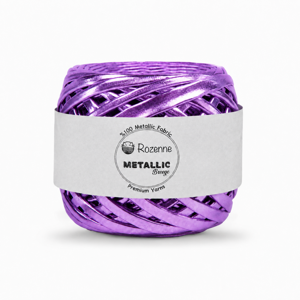 Rozenne Metallic Breeze Glitter Yarn 5027 Lilac Main Photo
