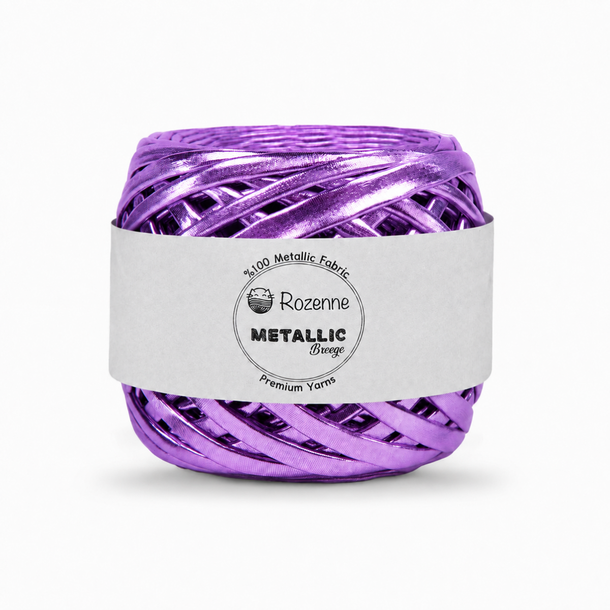 Rozenne Metallic Breeze Glitter Yarn 5027 Lilac Main Photo