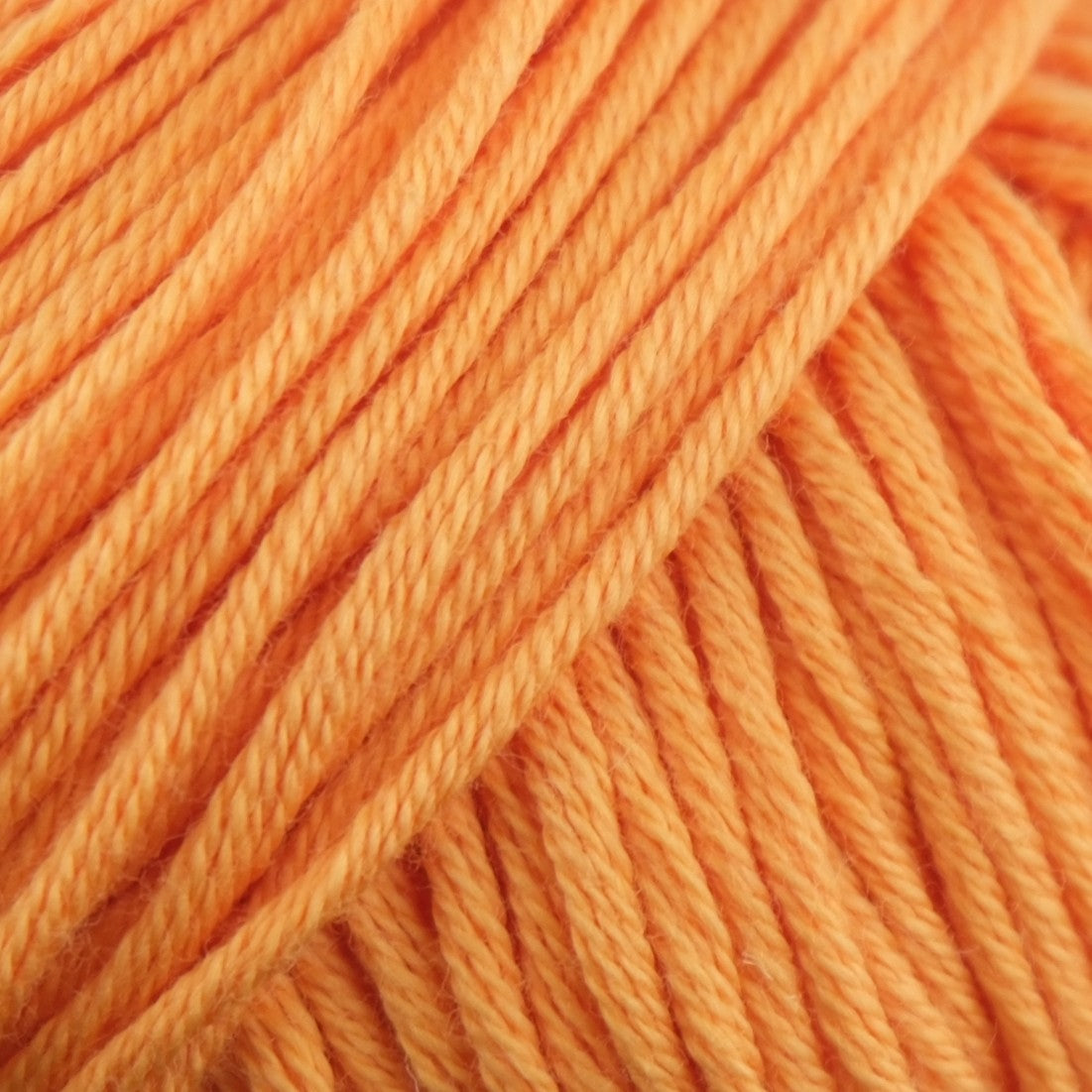 Rozenne Pure Organic Cotton Yarn 2103 Pastel Orange Surface Rozenneyarns.com