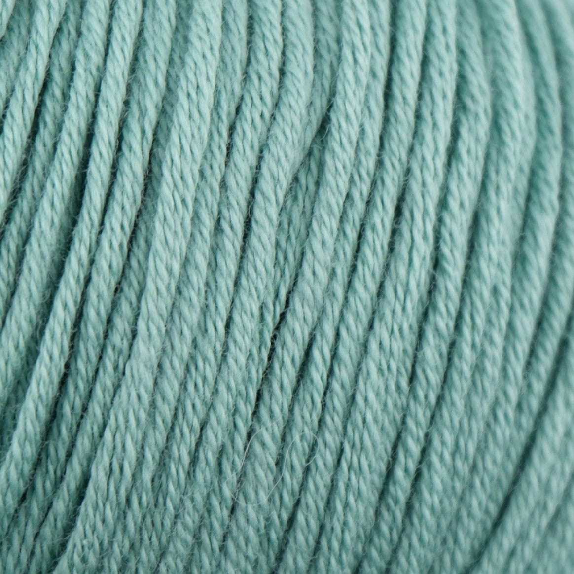 Rozenne Pure Organic Cotton Yarn 2106 Aqua Green Surface Rozenneyarns.com