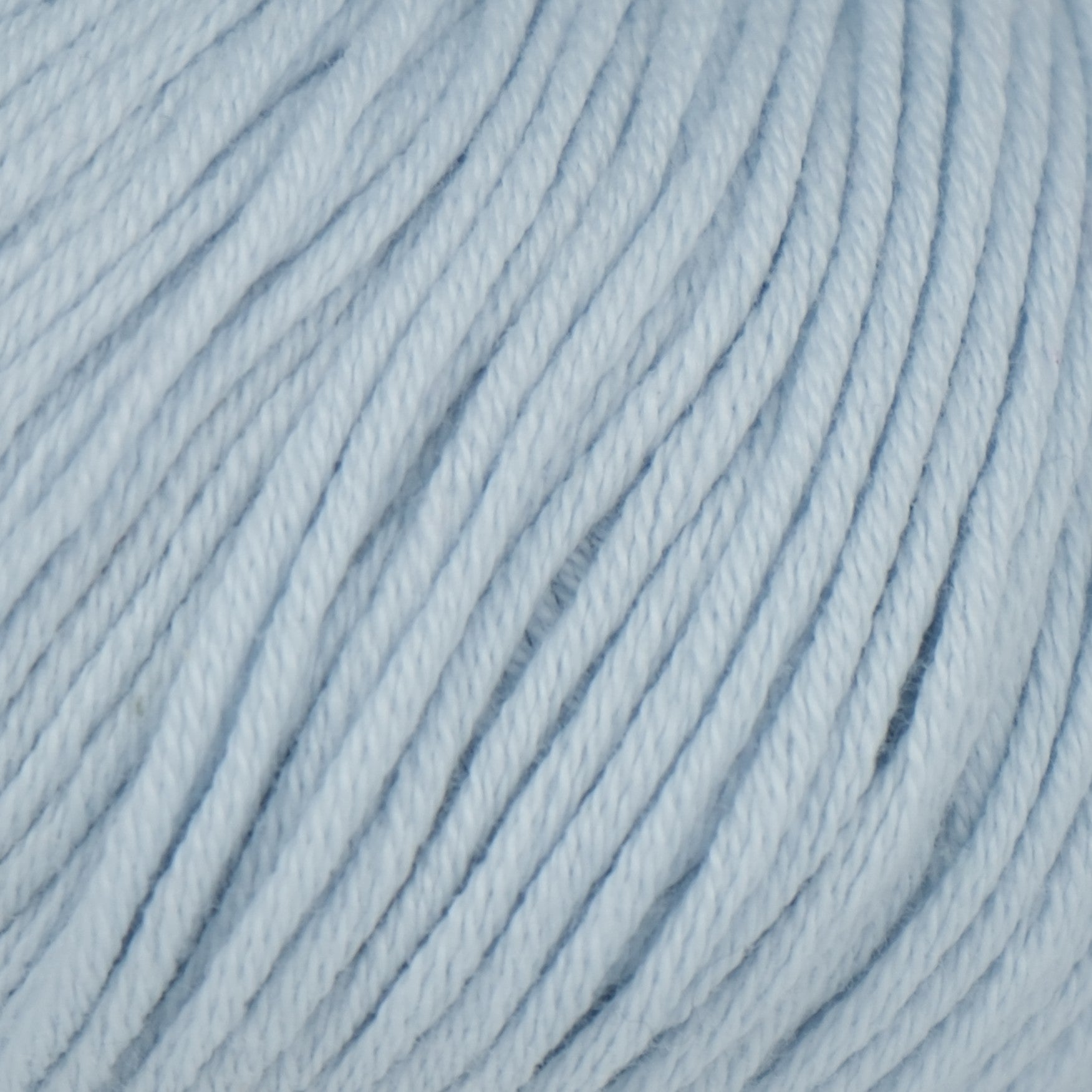 Rozenne Pure Organic Cotton Yarn 2134 Light Blue Surface Rozenneyarns.com