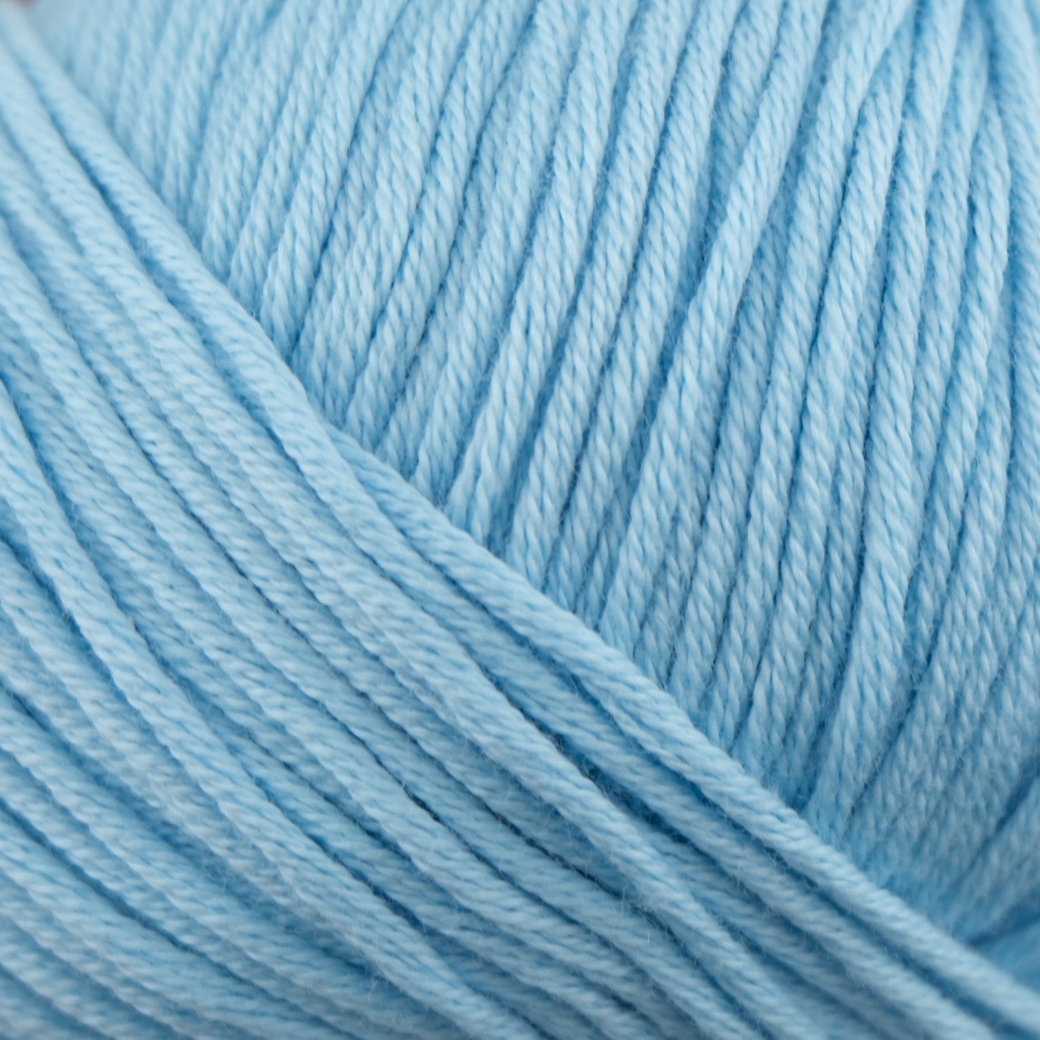 Rozenne Pure Organic Cotton Yarn 2135 Baby Blue Surface Rozenneyarns.com