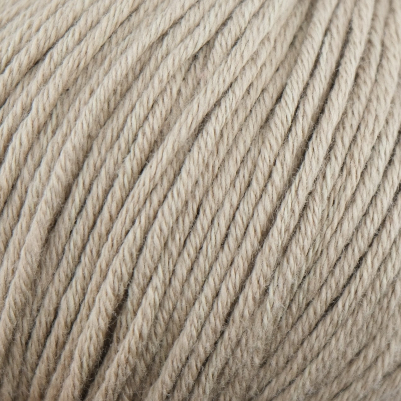 Rozenne Pure Organic Cotton Yarn 2136 Light Brown Surface Rozenneyarns.com